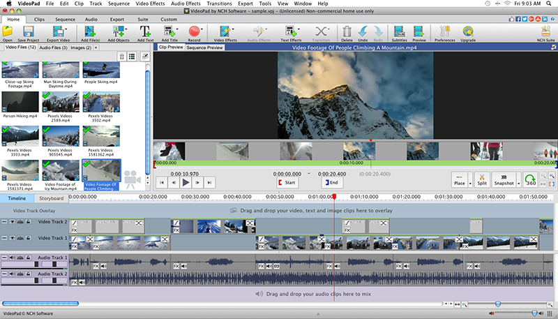 video edting software for mac